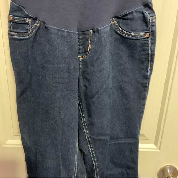 Indigo Blue Maternity Jeans - Picture 2 of 6